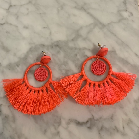 J. Crew Jewelry - Coral JCrew earrings